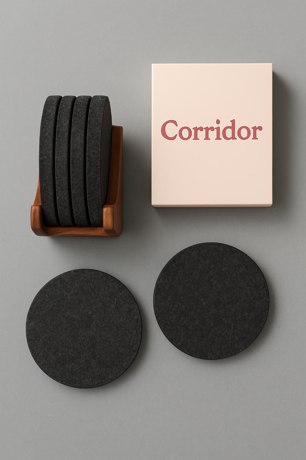 Felt Coaster Set