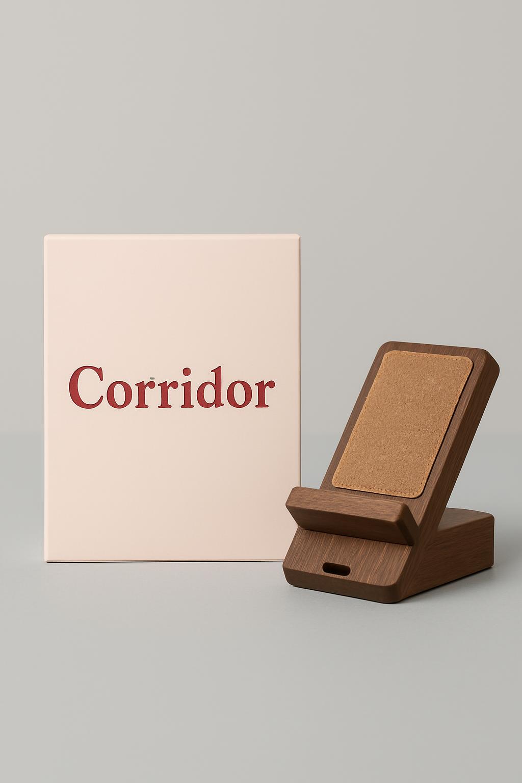 Walnut Phone Stand